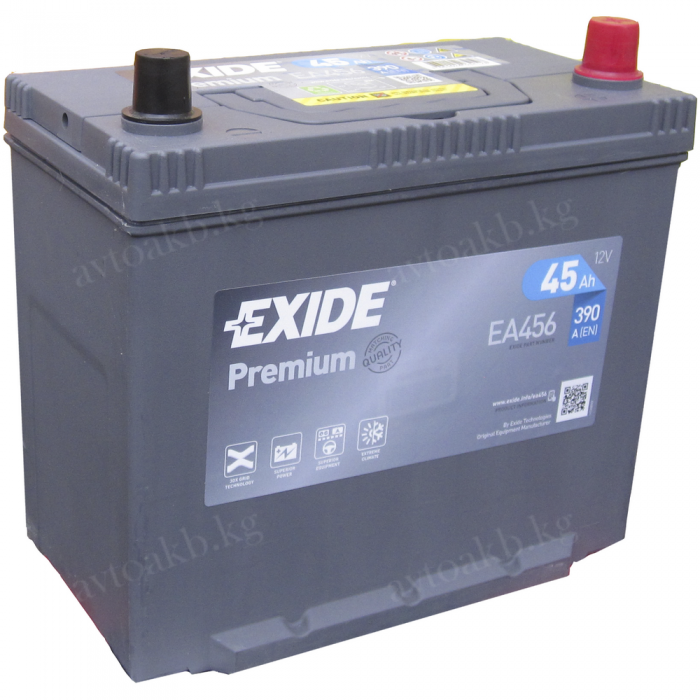 Аккумулятор обратной полярности exide. Exide аккумулятор 45ач. Exide Premium аккумулятор 45 Ач. 52ач Exide Обратная. АКБ 110 Ач Обратная полярность Exide.